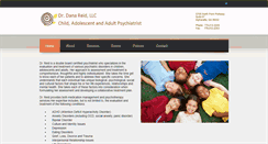 Desktop Screenshot of drdanareid.com